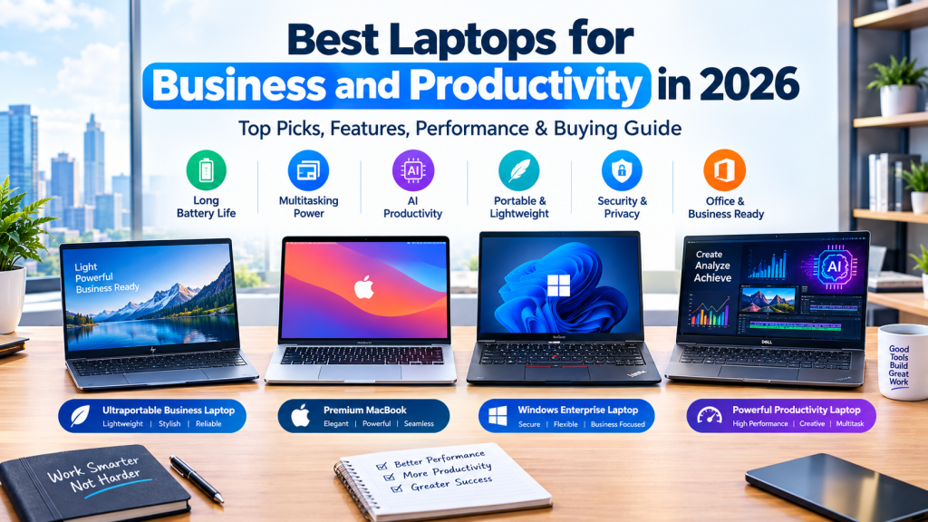 Best Laptops for Business and Productivity