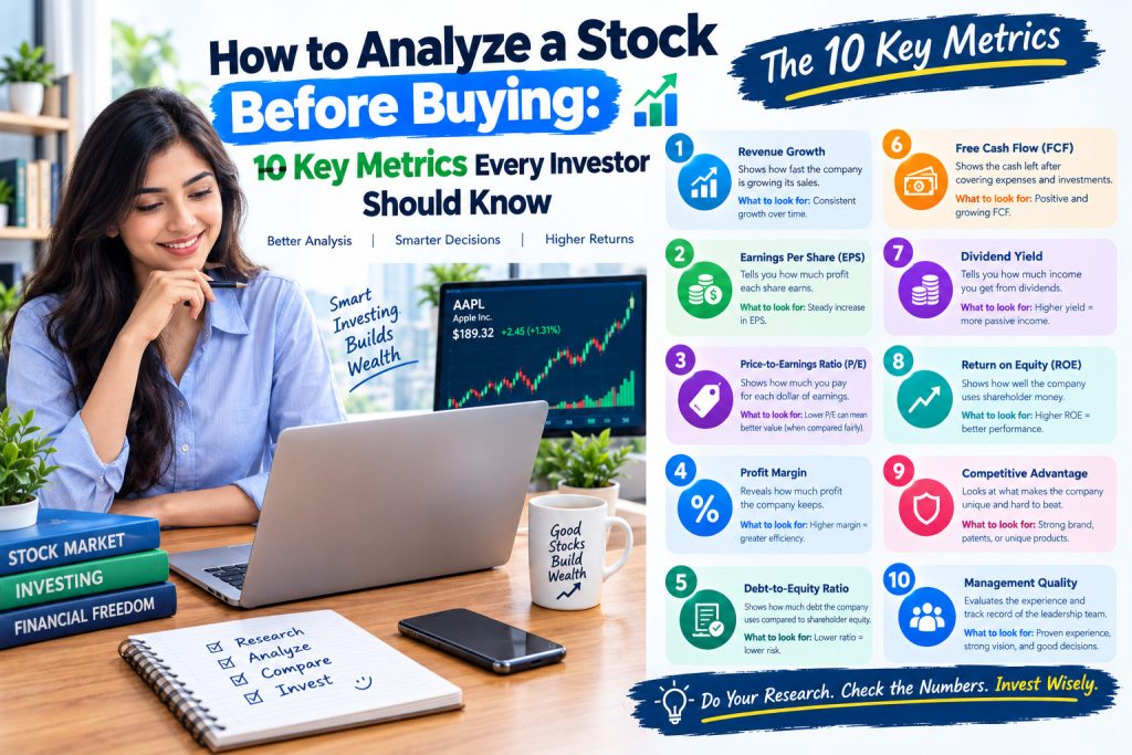 How to Analyze a Stock Before Buying 10 Key Metrics Every Investor Should Know